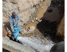 پایداری آب در 5 روستای  امیدیه با  اجرای 12 کیلومتر ...