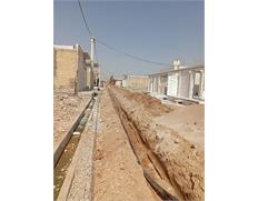 اجرای  ۲۳۰ متر توسعه شبکه توزیع آب در شهر اندیمشک