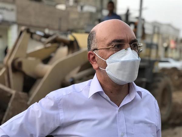 بازدیداز پروژه فاضلاب کوی علوی8