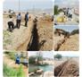 اجرای ۱۱۵۰ متر اصلاح خطوط انتقال و شبکه توزیع آبرسانی در روستاهای بهبهان