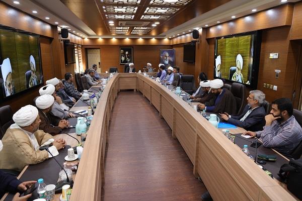 نشست شورای فرهنگی ائمه جماعت آبفا استان