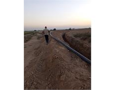 بیش از ۲ کیلومتر توسعه و اصلاح شبکه آب در بخش فتح ال...