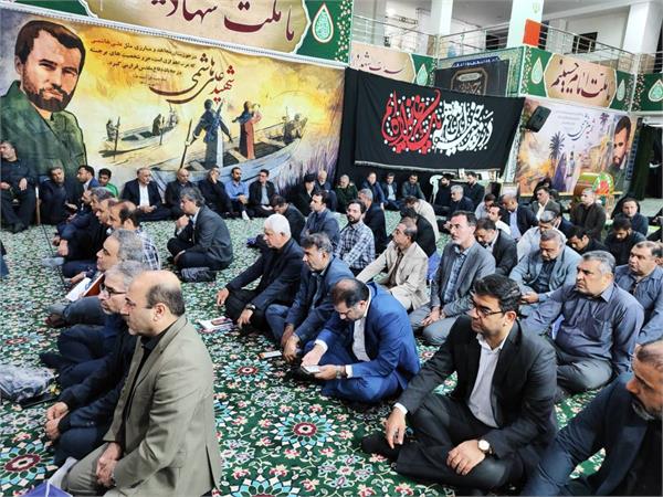 جلسه شورای اداری استان خوزستان در محل یادمان سردار سرلشکر شهید علی هاشمی