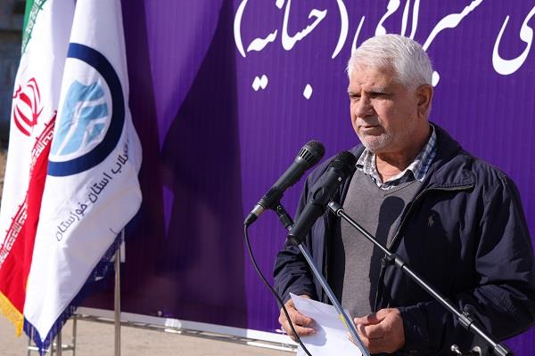 آبرسانی به روستاهای مسیر لامی