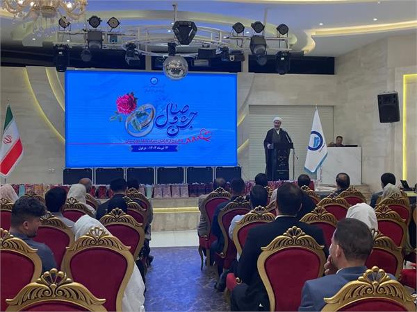 جشن وصال ۴۵ زوج جوان از کارکنان شرکت آبفا خوزستان