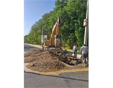 پایان عملیات تعمیر شبکه توزیع آب شهر اندیمشک