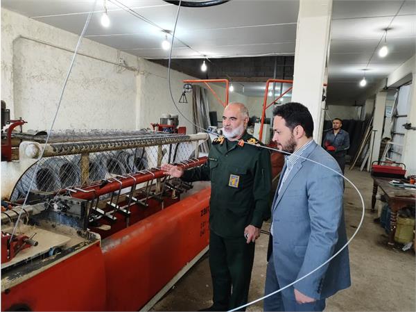 دیدار دکتر علیدادی مدیرعامل شرکت آب و فاضلاب خوزستان با سردار خادم سیدالشهدا فرمانده قرارگاه منطقه ای کربلا