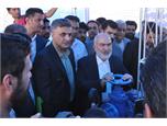 آیین افتتاح ۹ پروژه آبرسانی خطوط انتقال ،تجهیز چاه و شبکه توزیع آب در شهرستان های شوش و کرخه
