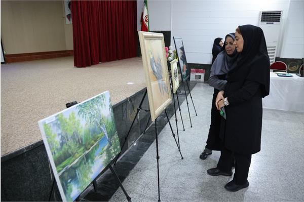 نمایشگاه دست سازه ها ویژه خانواده کارکنان شرکت آبفا خوزستان