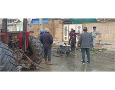 لایروبی و صفحه‌کشی فاضلاب خیابان‌های فرعی شهرک ب...