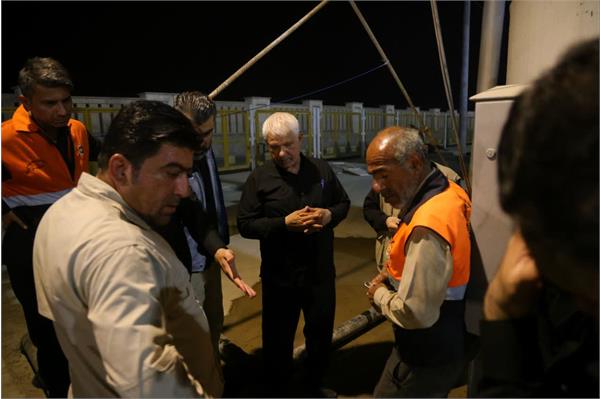 بازدید مدیرعامل آبفا خوزستان از روند خدمات رسانی به زوار اربعین حسینی