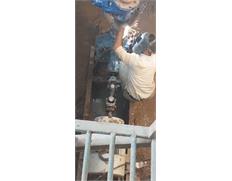 الکتروپمپ تاسیسات یشانسخین شوشتر تعویض شد