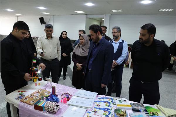 نمایشگاه دست سازه ها ویژه خانواده کارکنان شرکت آبفا خوزستان