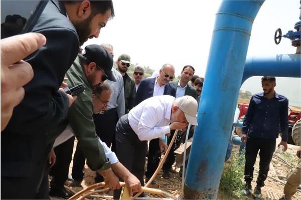 بازدید استاندار خوزستان از پروژه های آب و فاضلاب